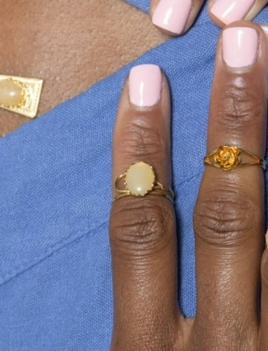 Wire Wrapped Gem Ring image 3