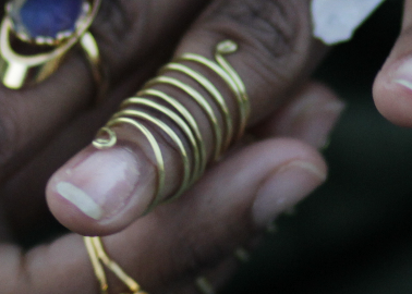 Spiral Midi Ring image 3