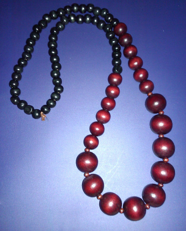 Mahogany Beaded Necklace image 2