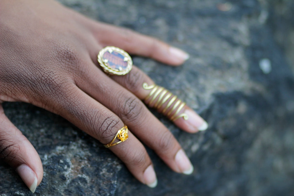 Spiral Midi Ring image 1