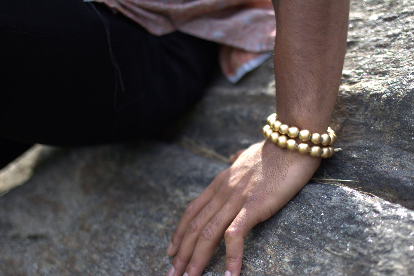 Gold Bali King Bracelet image 2
