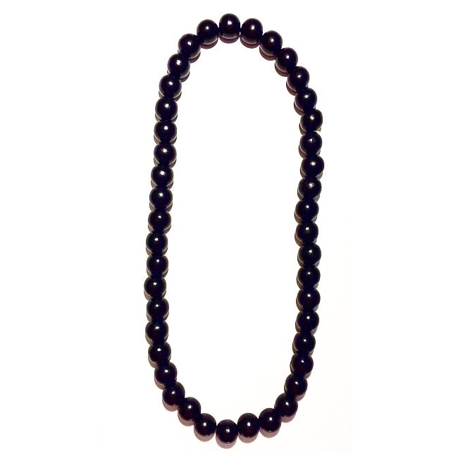 Blackwood Round Beaded Necklace image 0
