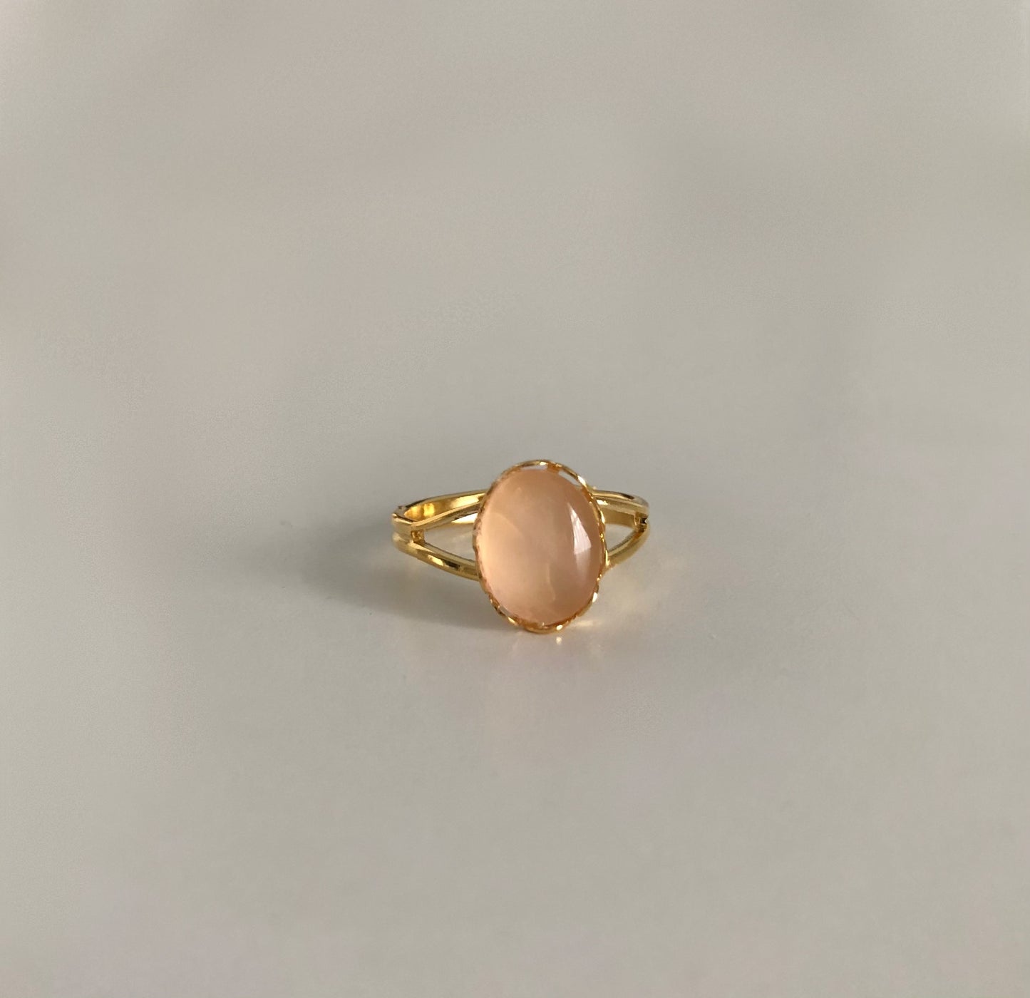 Rose Quartz Ring image 1
