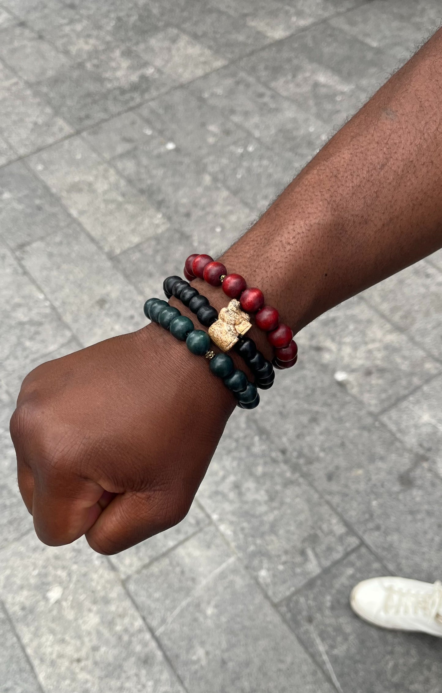 Juneteenth Beaded Bracelet Set image 0