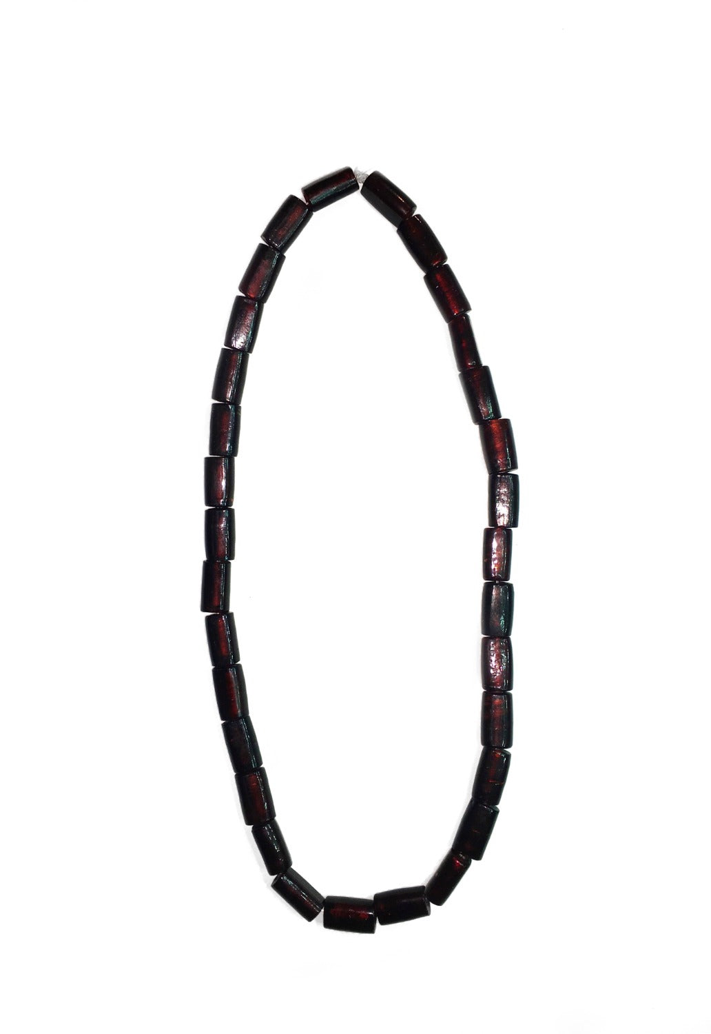 Ezege Beaded Necklace - Dark Red image 3