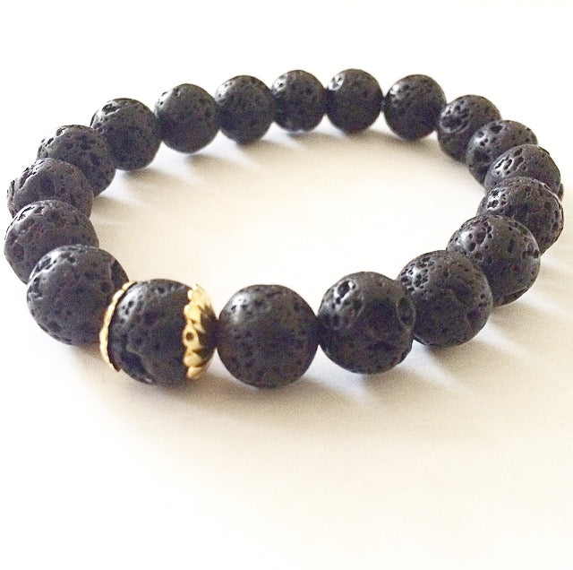 Black Dynasty Beaded Bracelet image 1