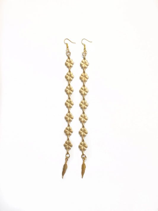 Starflower Dangle Earrings image 0