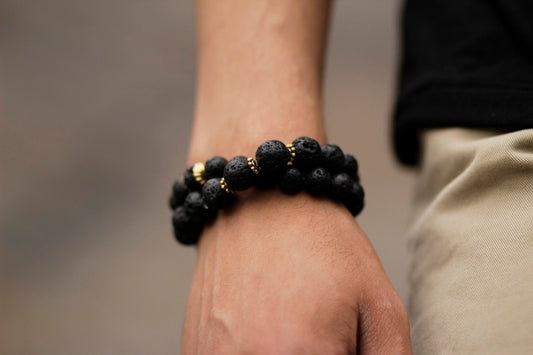 Black Dynasty Beaded Bracelet image 0