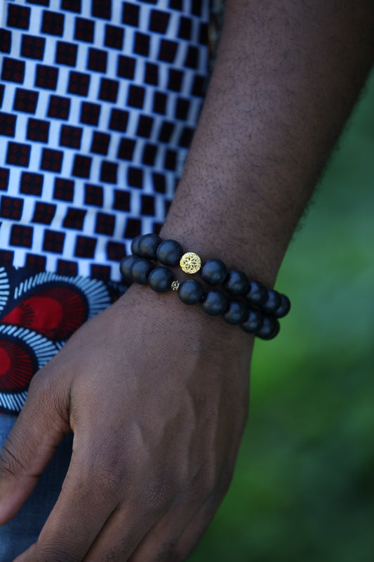 Asterisk Beaded Bracelet image 0