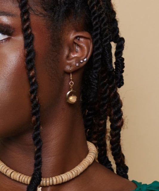 Uri Dangle Earrings image 0