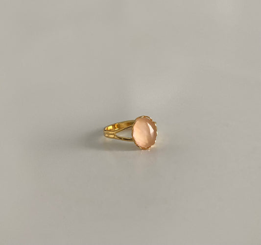 Rose Quartz Ring image 0