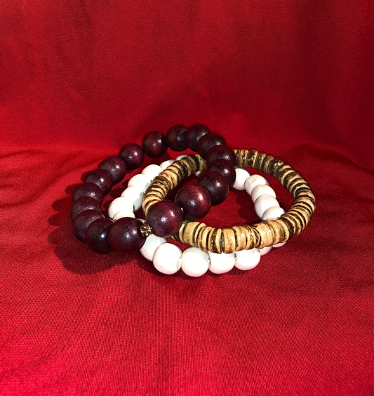 VDAY Beaded Bracelet Set image 0